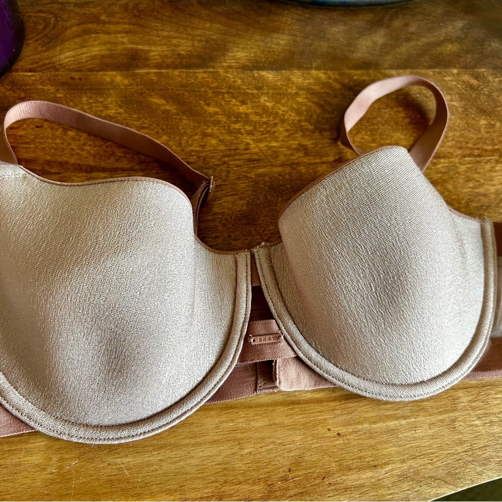 Dkny Tan Balconette spacer Underwire Bra with Adjustable Straps 3 for $30